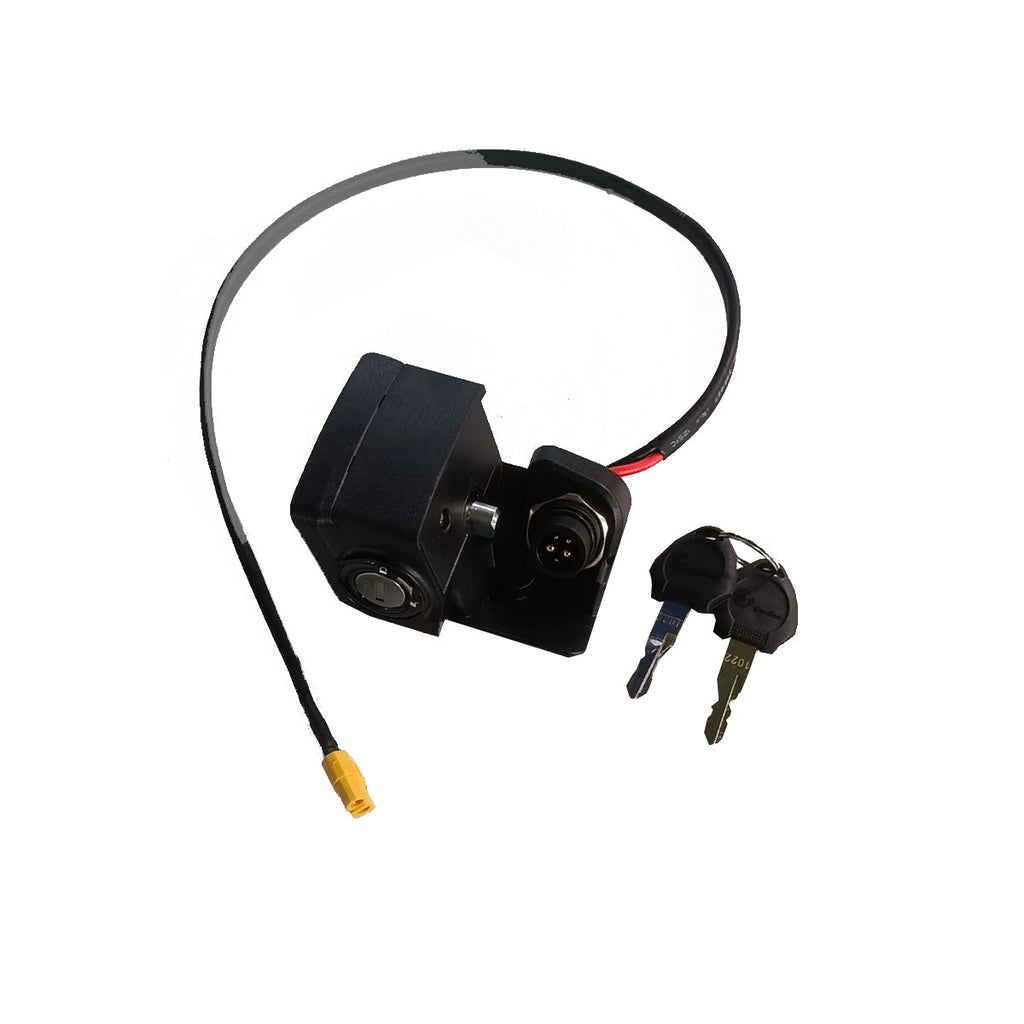 Battery Lock For LANKELEISI Electric Bike (With Keys) - Ridoza