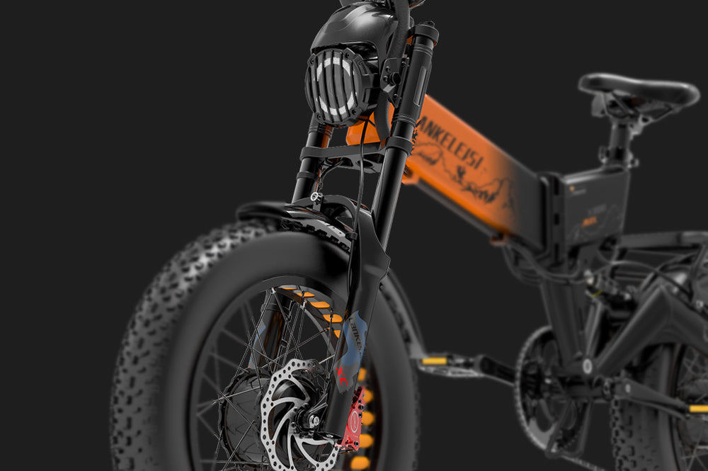 Front Fork Shock Absorber For LANKELEISI Electric Bike - Ridoza