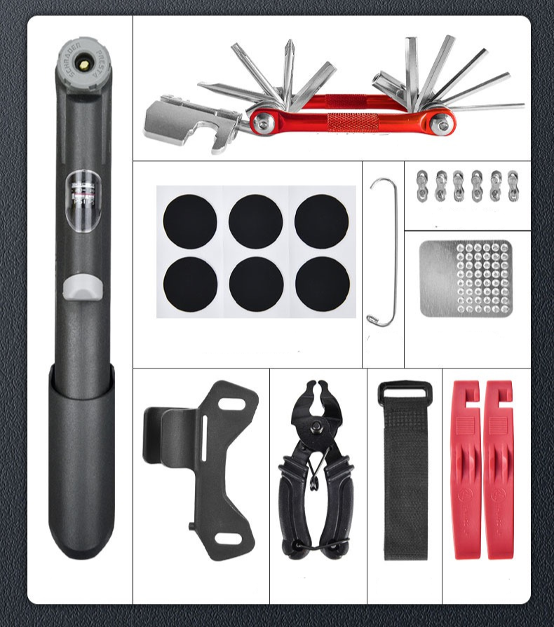 Lankeleisi Bicycle repair toolkit - Ridoza
