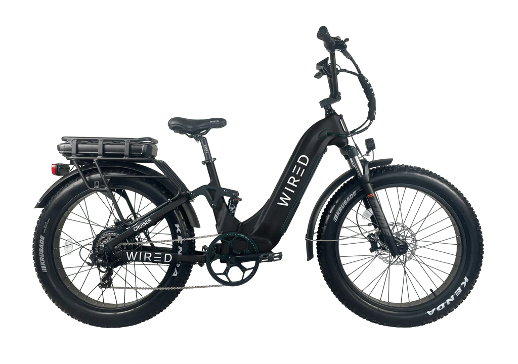 WIRED Cruiser Step-Through Long-Range E-Bike