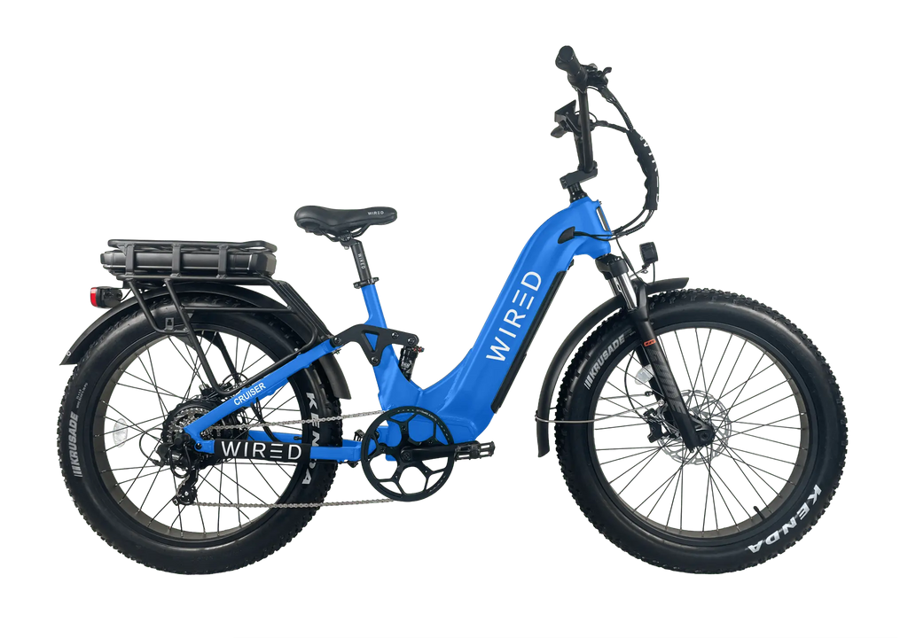 WIRED Cruiser Step-Through Long-Range E-Bike