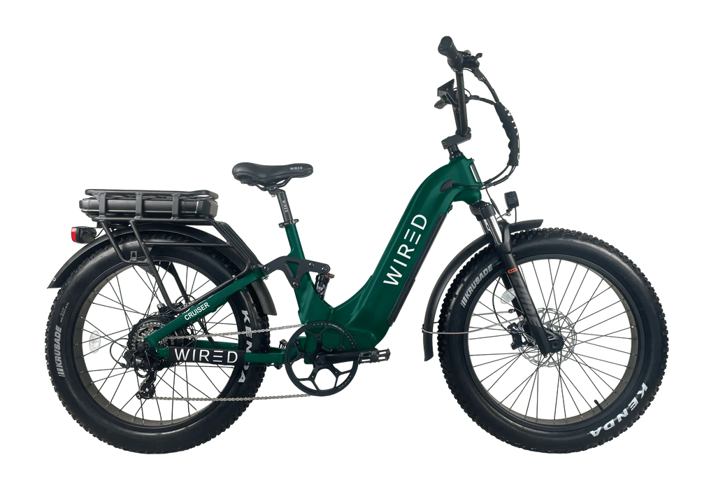 WIRED Cruiser Step-Through Long-Range E-Bike