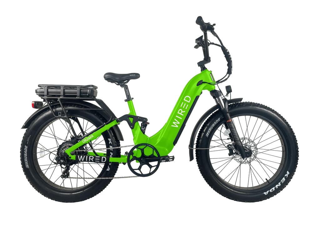 WIRED Cruiser Step-Through Long-Range E-Bike