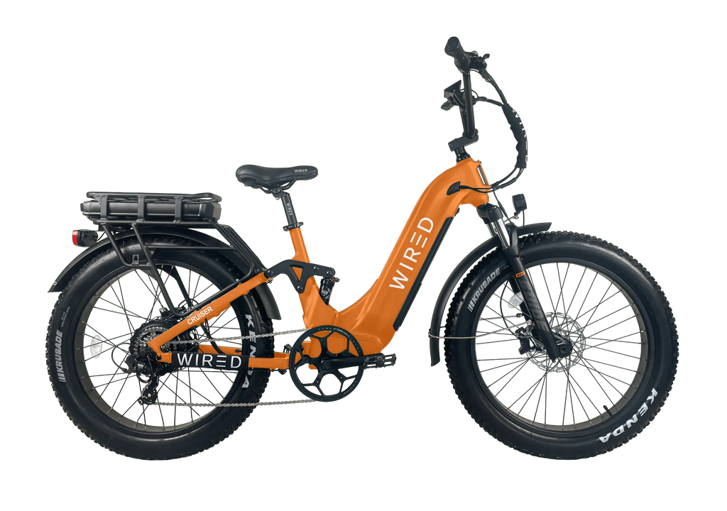 WIRED Cruiser Step-Through Long-Range E-Bike