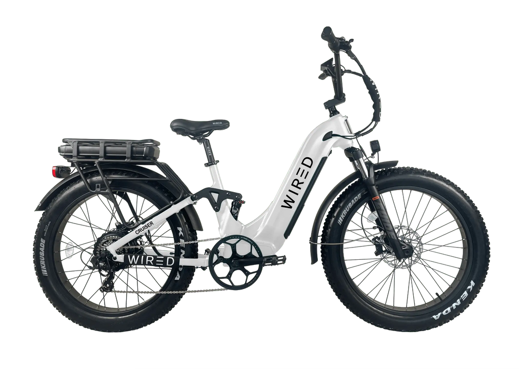 WIRED Cruiser Step-Through Long-Range E-Bike