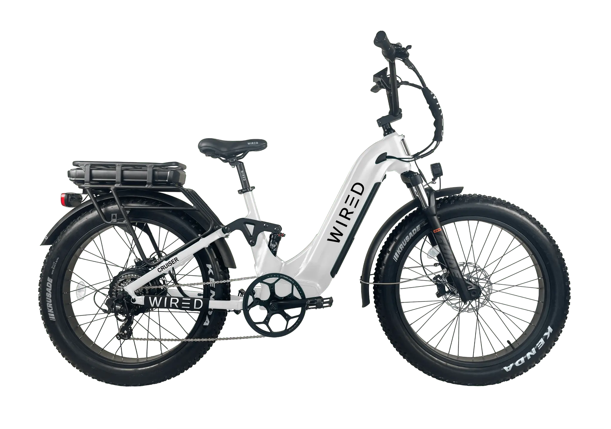 WIRED Cruiser Step-Through Long-Range E-Bike