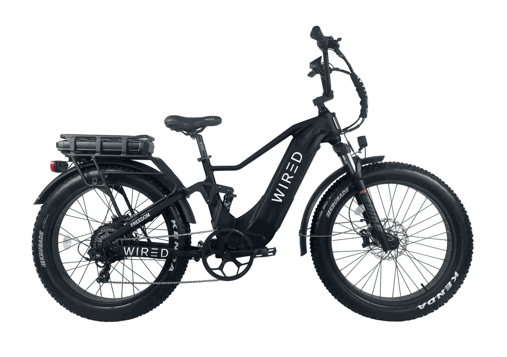 WIRED Freedom Long-Range Full-Suspension E-Bike