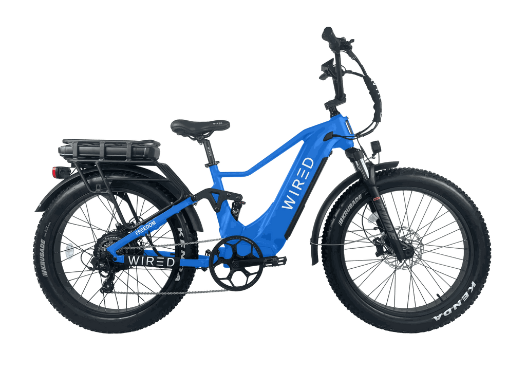 WIRED Freedom Long-Range Full-Suspension E-Bike