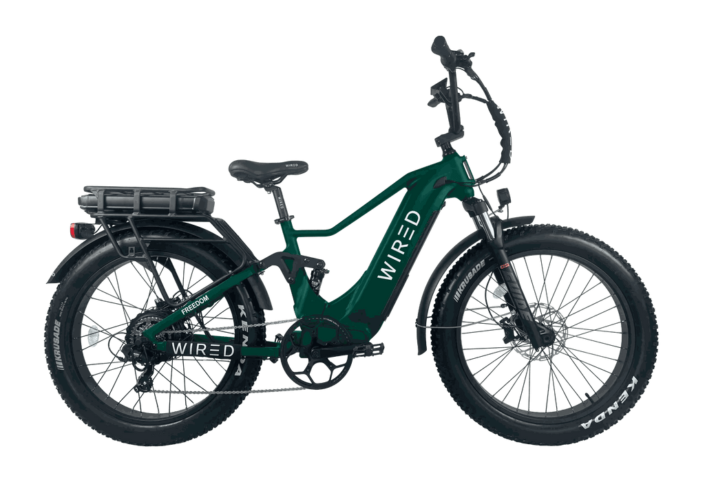 WIRED Freedom Long-Range Full-Suspension E-Bike