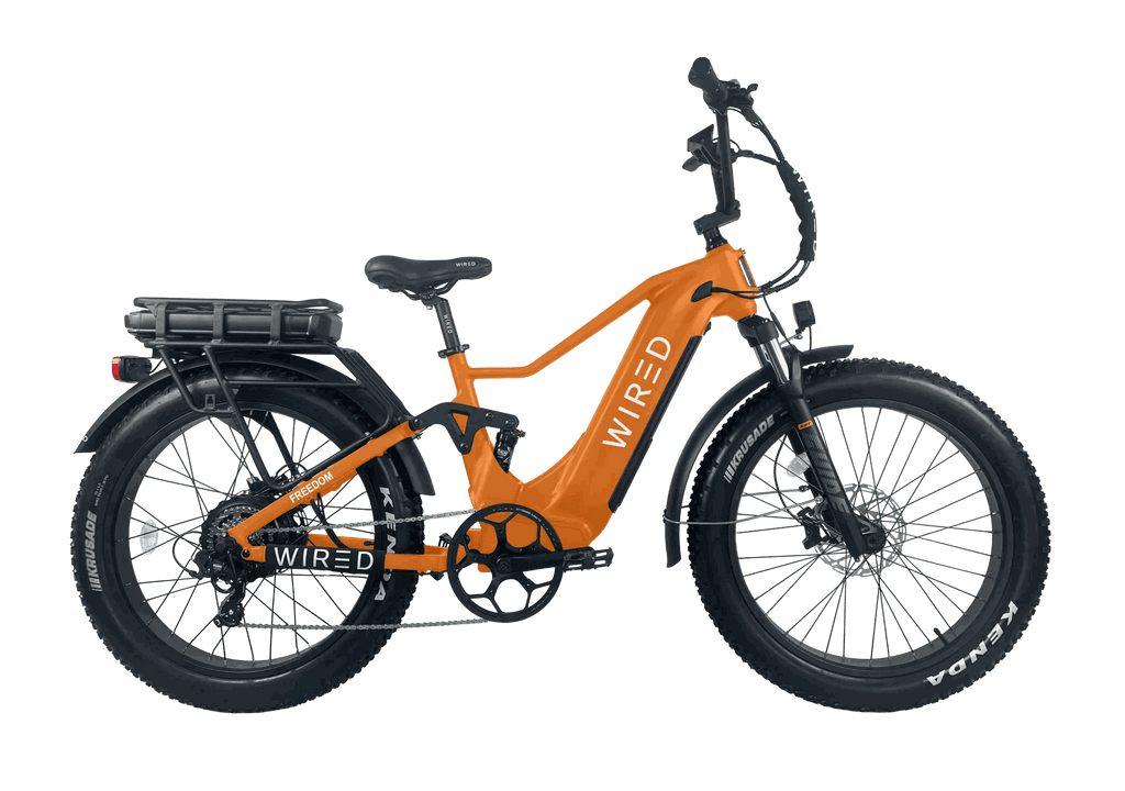 WIRED Freedom Long-Range Full-Suspension E-Bike