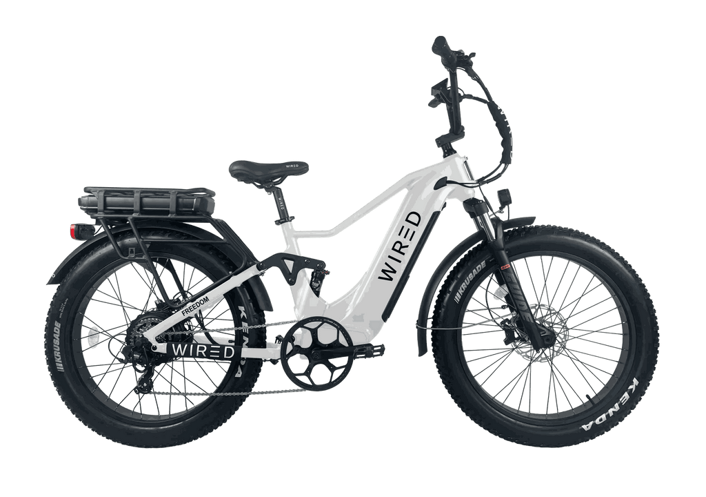 WIRED Freedom Long-Range Full-Suspension E-Bike