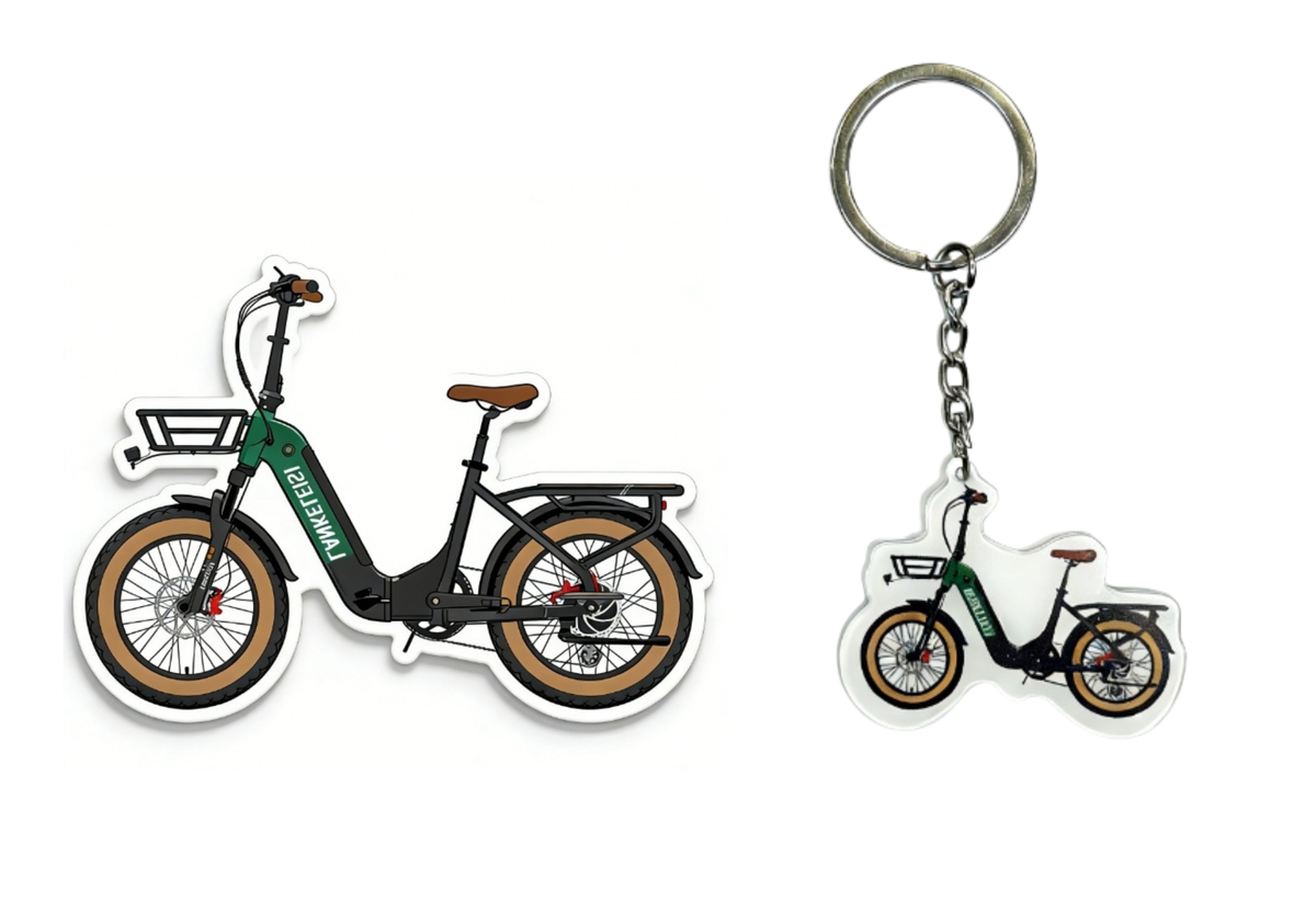 LANKELEISI GOLF-X & X3000MAX refrigerator magnet & keychain - Ridoza