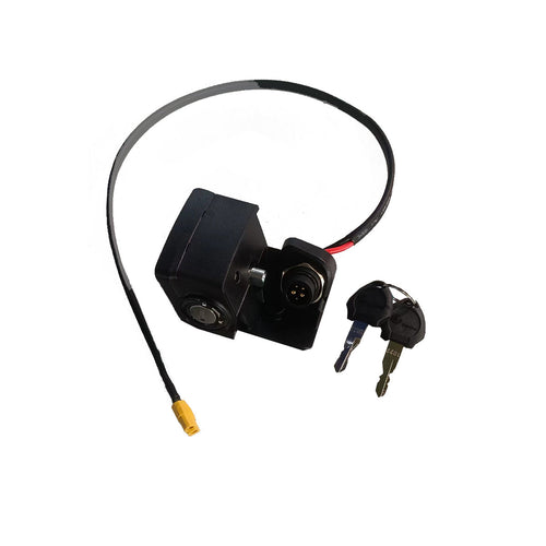 Battery Top Cover For LANKELEISI Electric Bike (With Lock & Key) - Ridoza