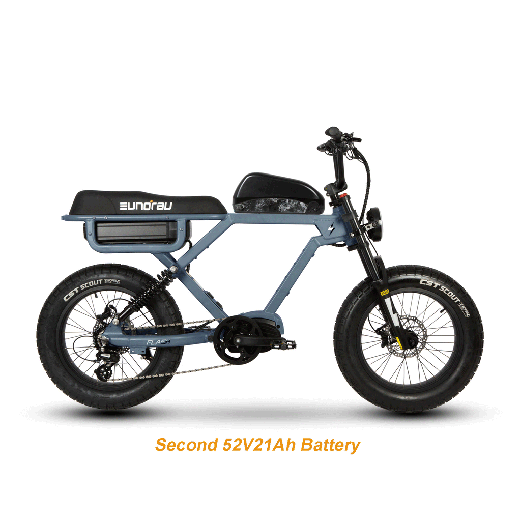 EUNORAU 52V21Ah Secondary Battery for FLASH Ebike - Ridoza