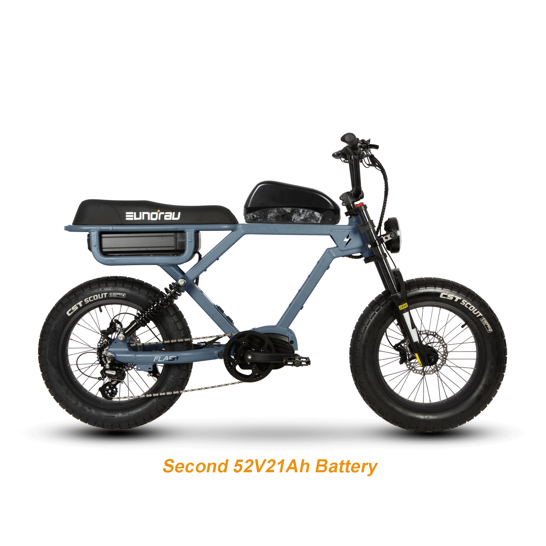 EUNORAU 52V21Ah Secondary Battery for FLASH Ebike - Ridoza