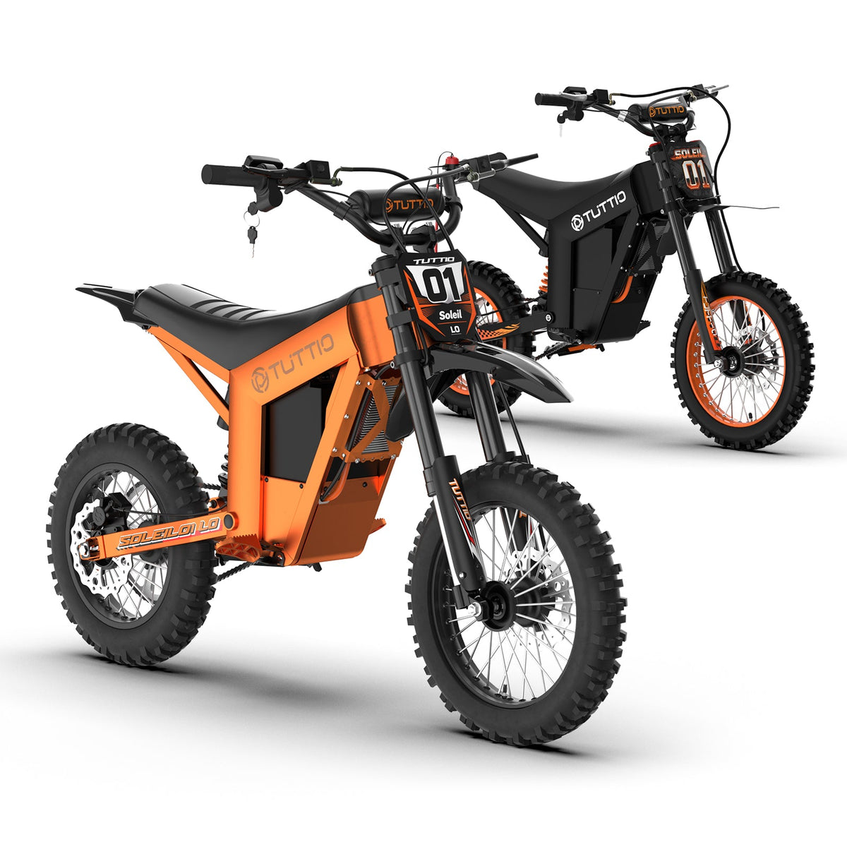Tuttio Soleil01 BF & Soleil01 LO Electric Dirt Bike Combo - Ridoza