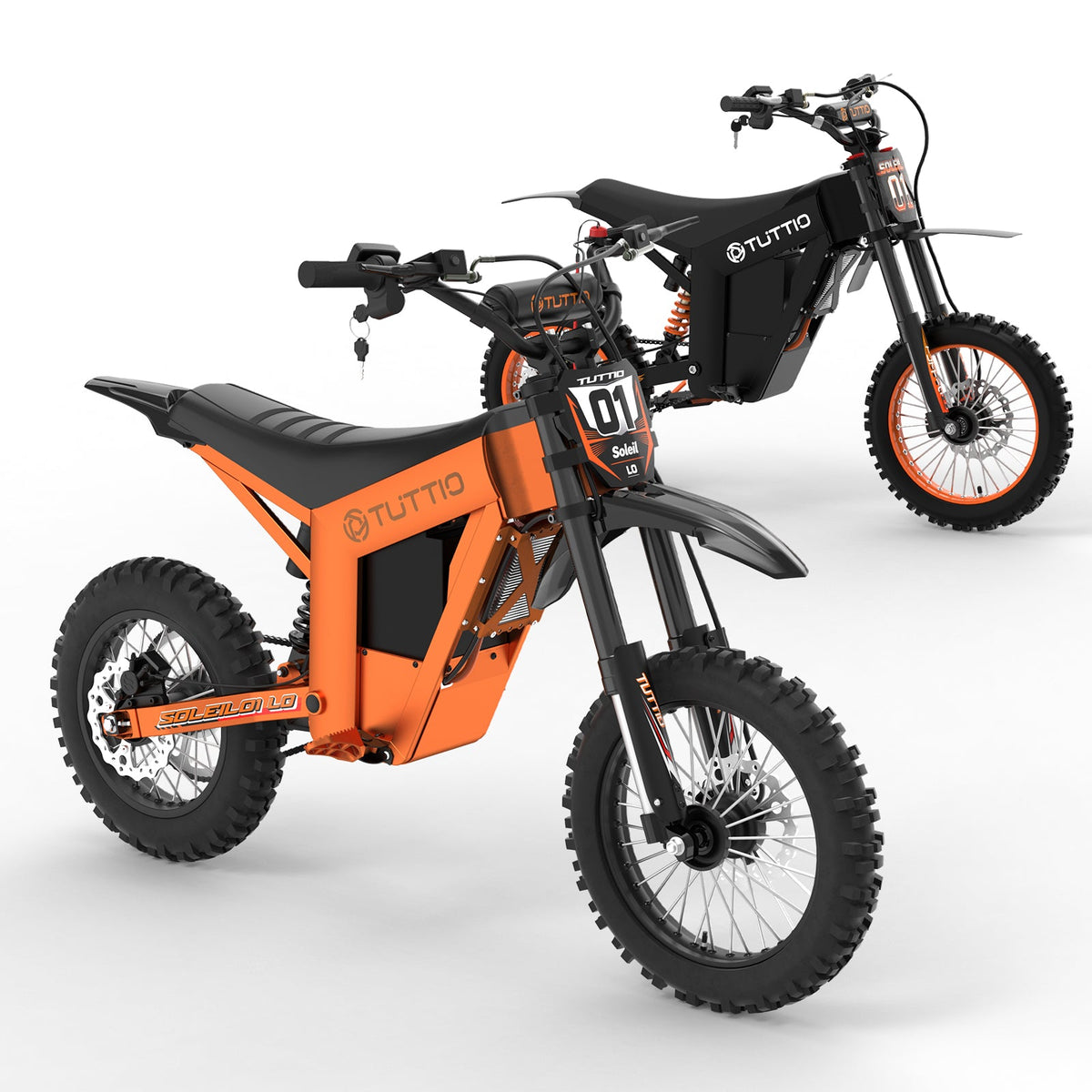 Tuttio Soleil01 BF & Soleil01 LO Electric Dirt Bike Combo - Ridoza