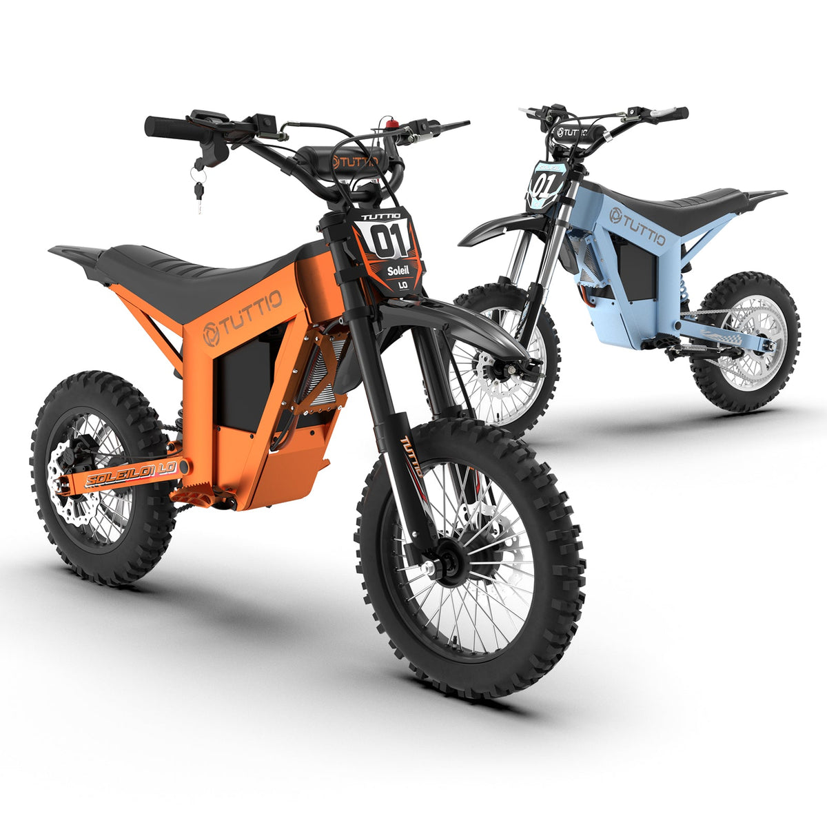 Tuttio Soleil01 LO & Soleil01 GB Electric Dirt Bike Combo - Ridoza