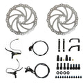EUNORAU 4-Piston Hydraulic Brake Set with 203MM Disc Rotors - Ridoza