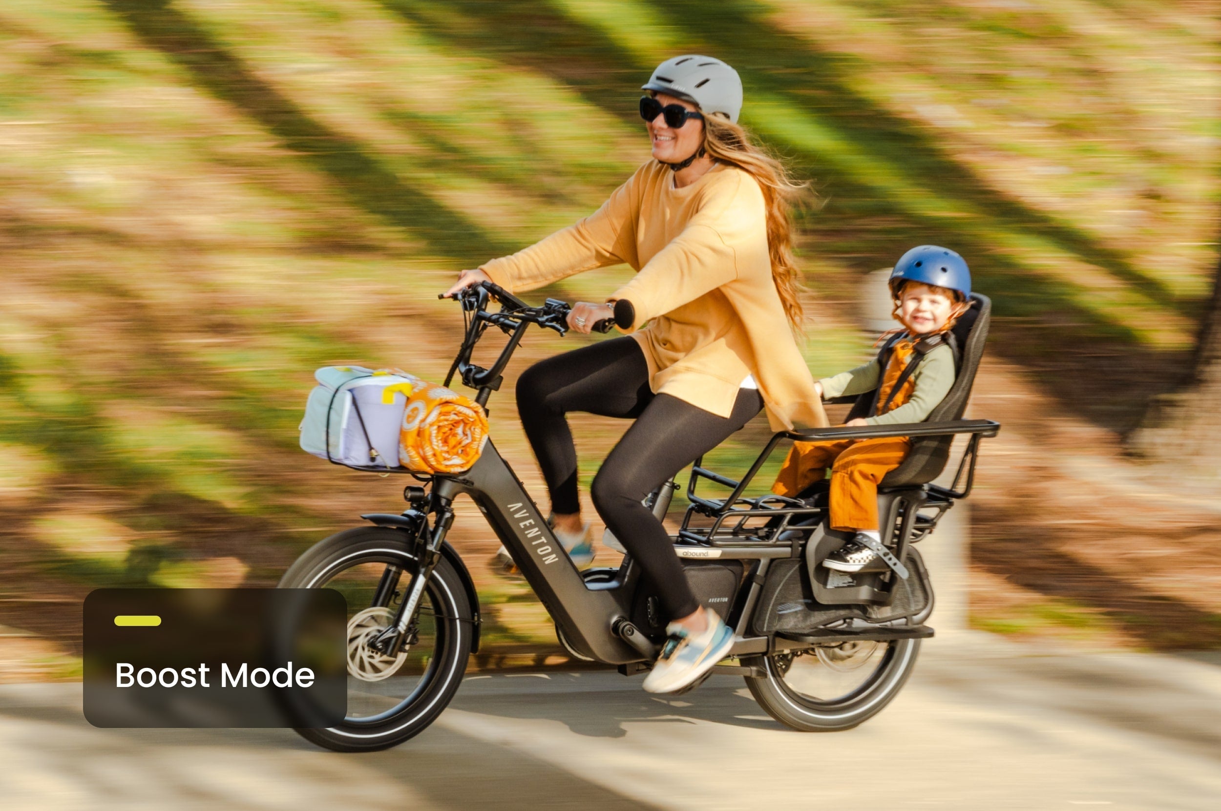 Aventon Abound LR Longtail Cargo E-Bike