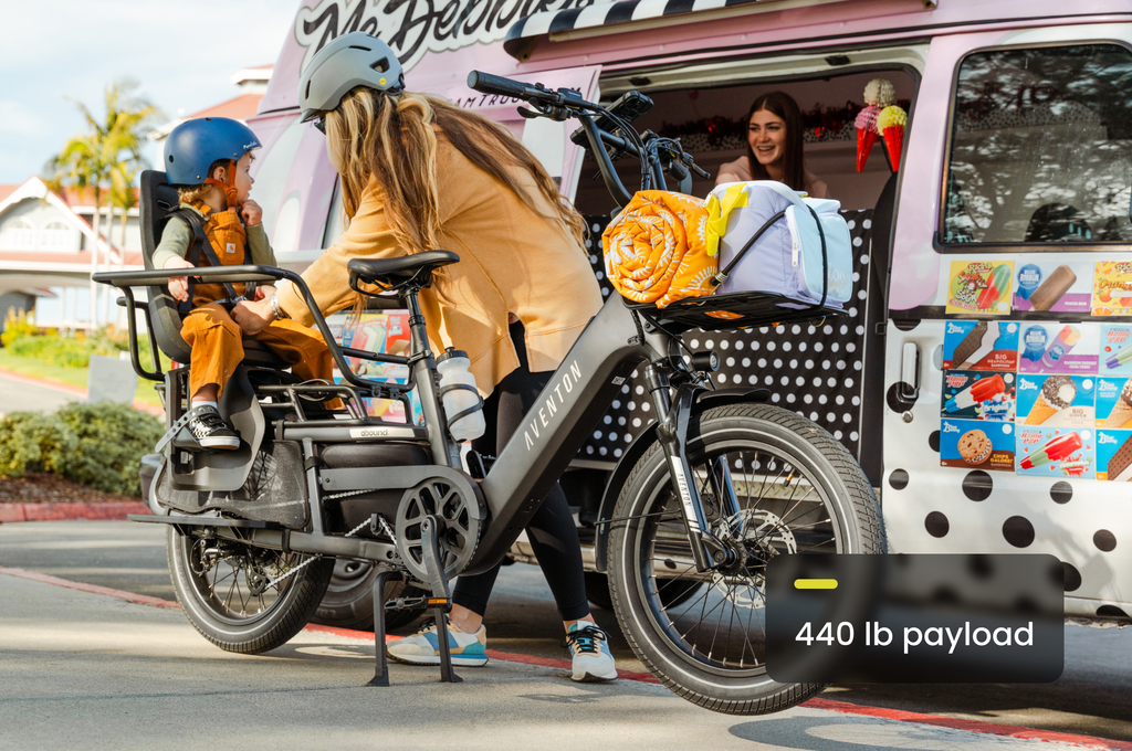 Aventon Abound LR Longtail Cargo E-Bike