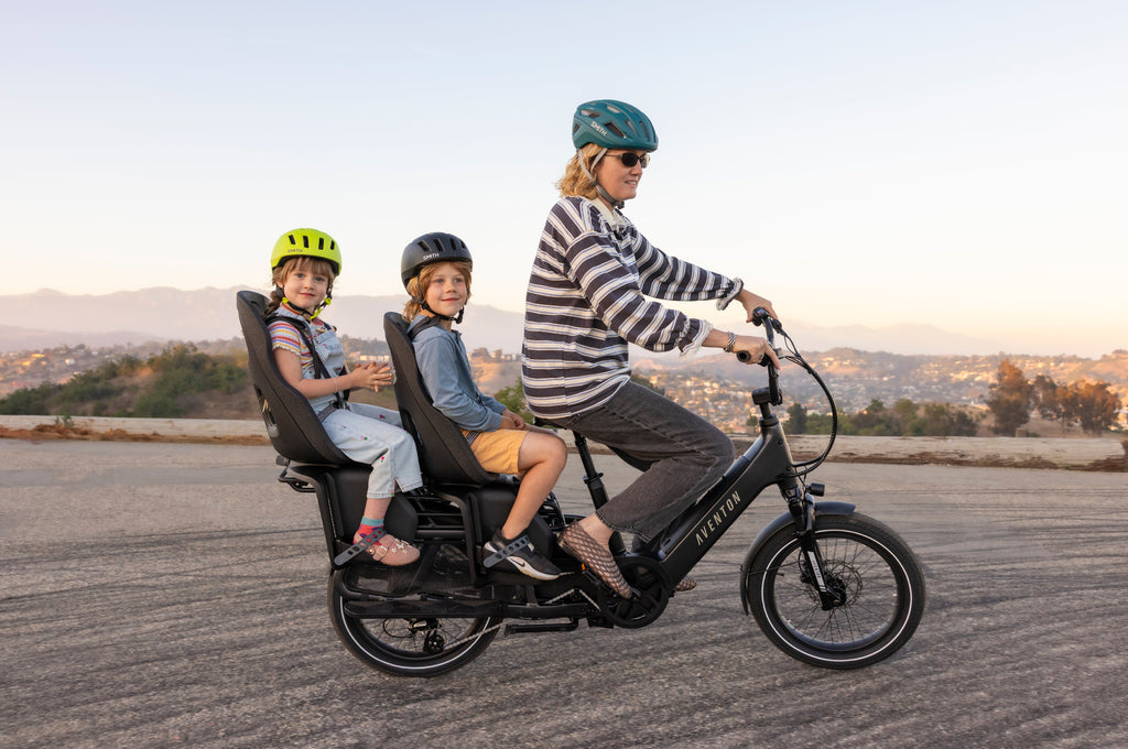 Aventon Abound LR Longtail Cargo E-Bike