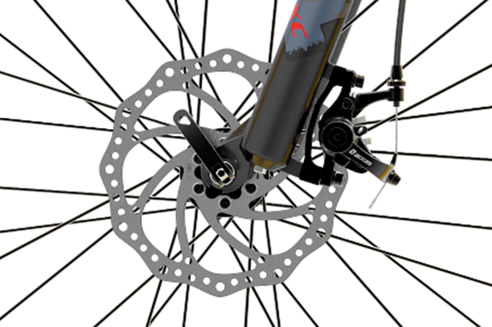 Hydraulic Brake Set For LANKELEISI Electric Bike - Ridoza