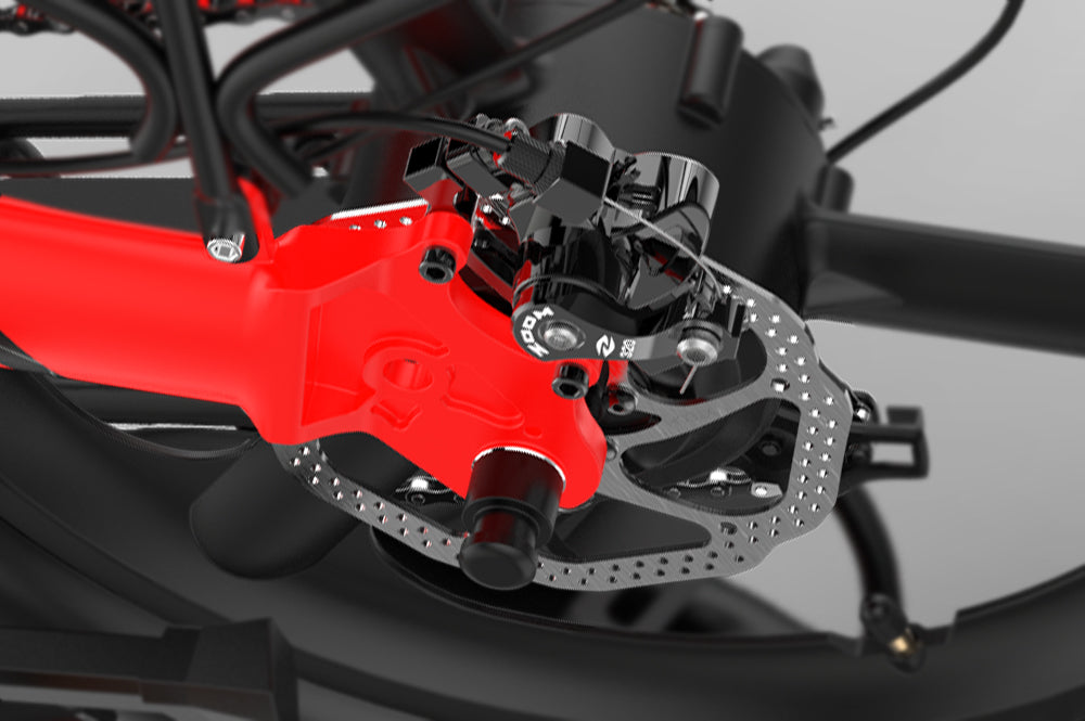 Hydraulic Brake Set For LANKELEISI Electric Bike - Ridoza