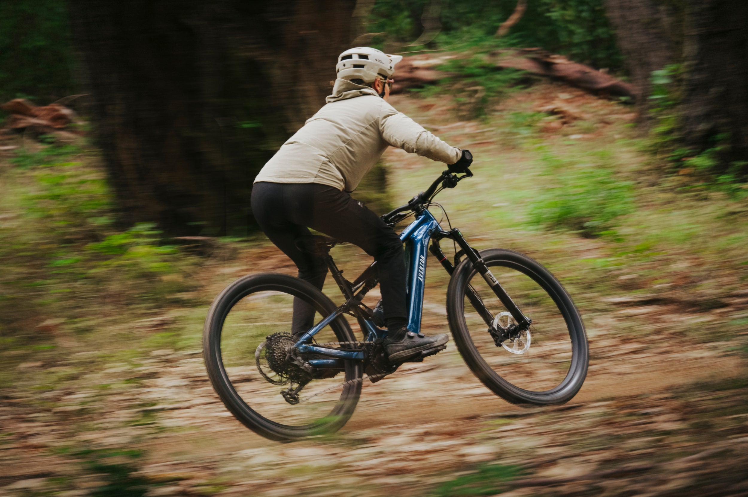 Aventon Current ADV Full-Suspension Electric Mountain Bike