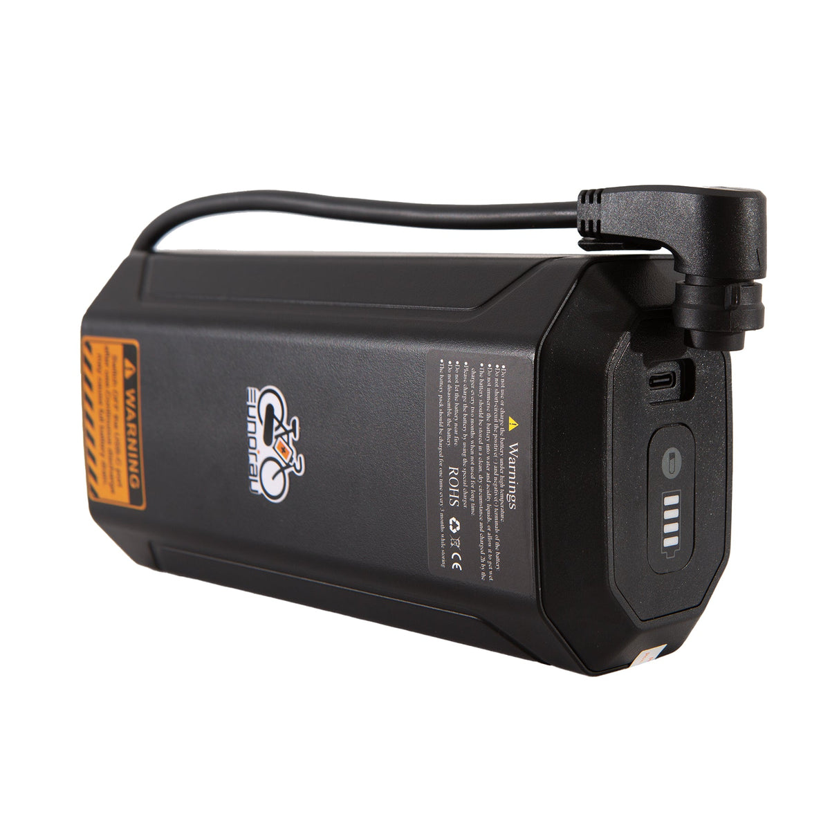 EUNORAU 48V5AH Secondary Ebike Battery with Type-C Port - Ridoza