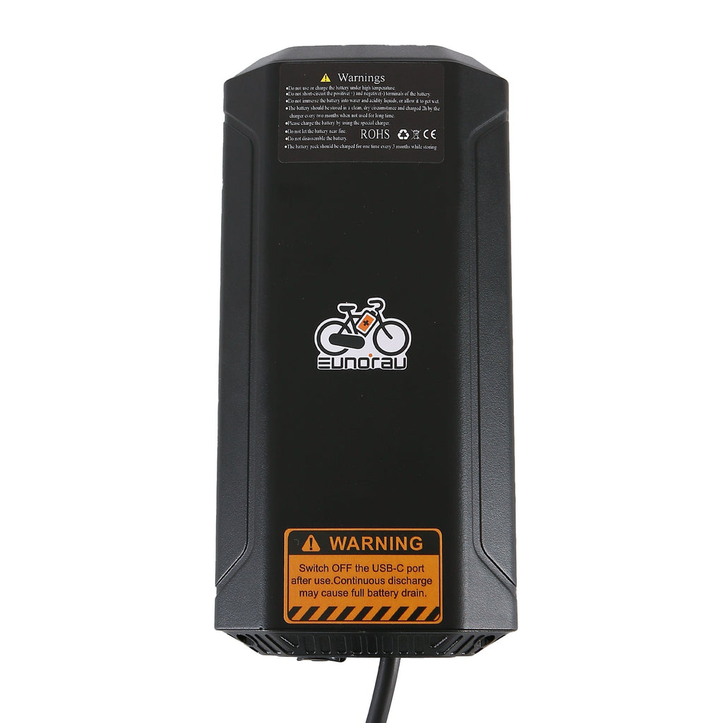 EUNORAU 48V5AH Secondary Ebike Battery with Type-C Port - Ridoza