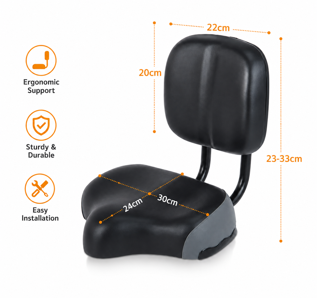 EUNORAU TRIKE Saddle - Ridoza