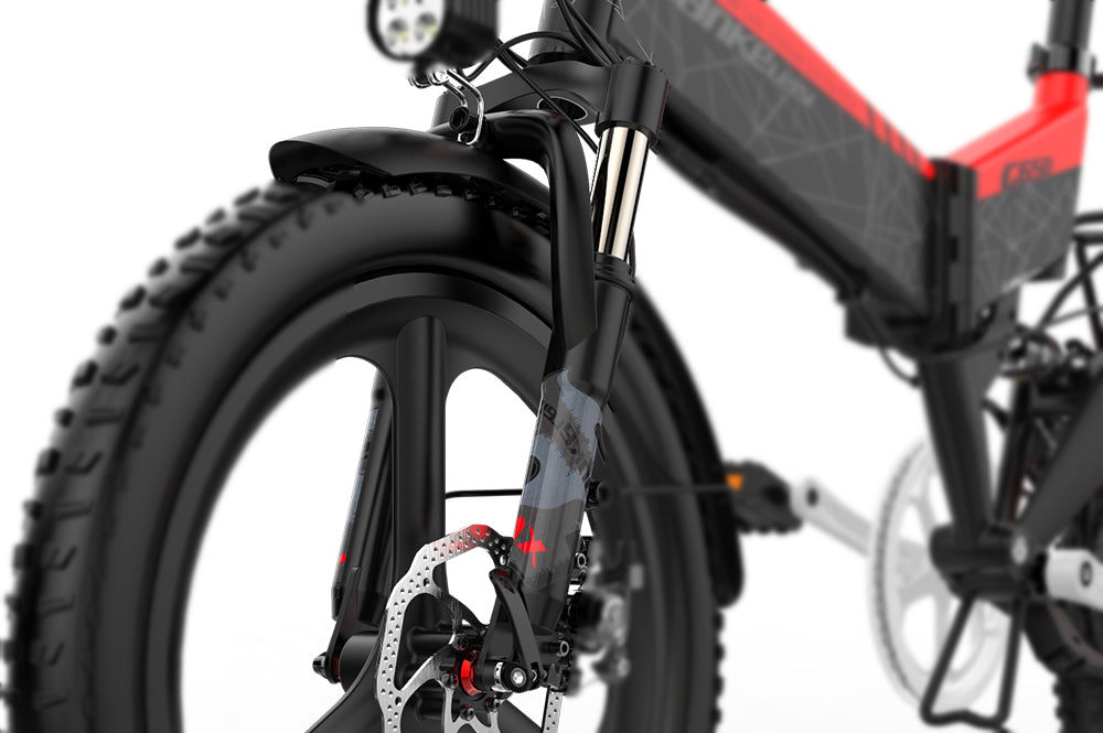 Front Fork Shock Absorber For LANKELEISI Electric Bike - Ridoza