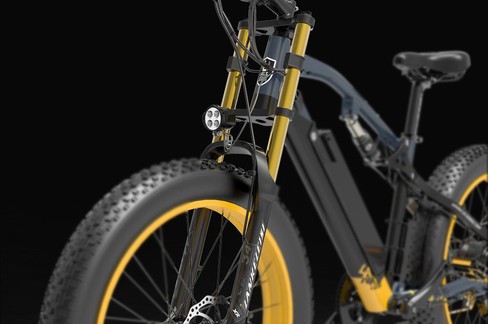 Front Fork Shock Absorber For LANKELEISI Electric Bike - Ridoza
