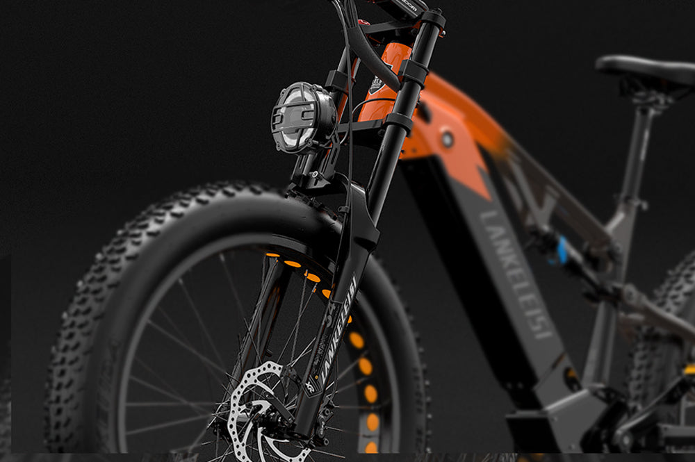 Front Fork Shock Absorber For LANKELEISI Electric Bike - Ridoza