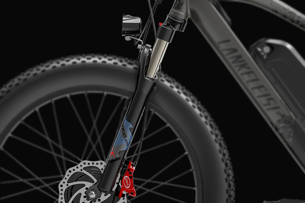 Front Fork Shock Absorber For LANKELEISI Electric Bike - Ridoza