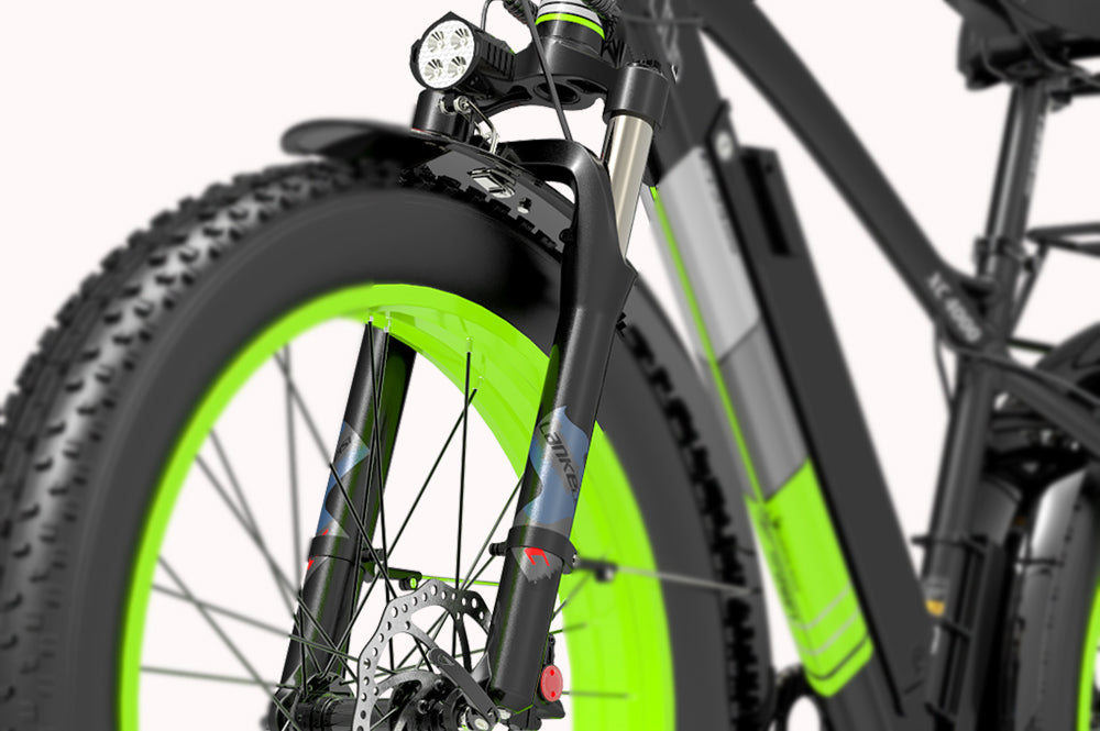 Front Fork Shock Absorber For LANKELEISI Electric Bike - Ridoza