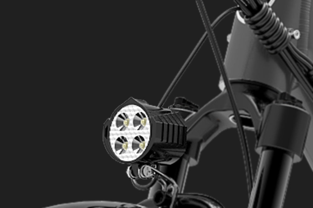 Front Light For LANKELEISI Electric Bike - Ridoza