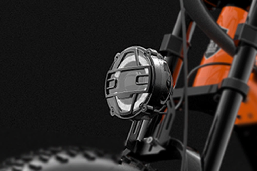 Front Light For LANKELEISI Electric Bike - Ridoza