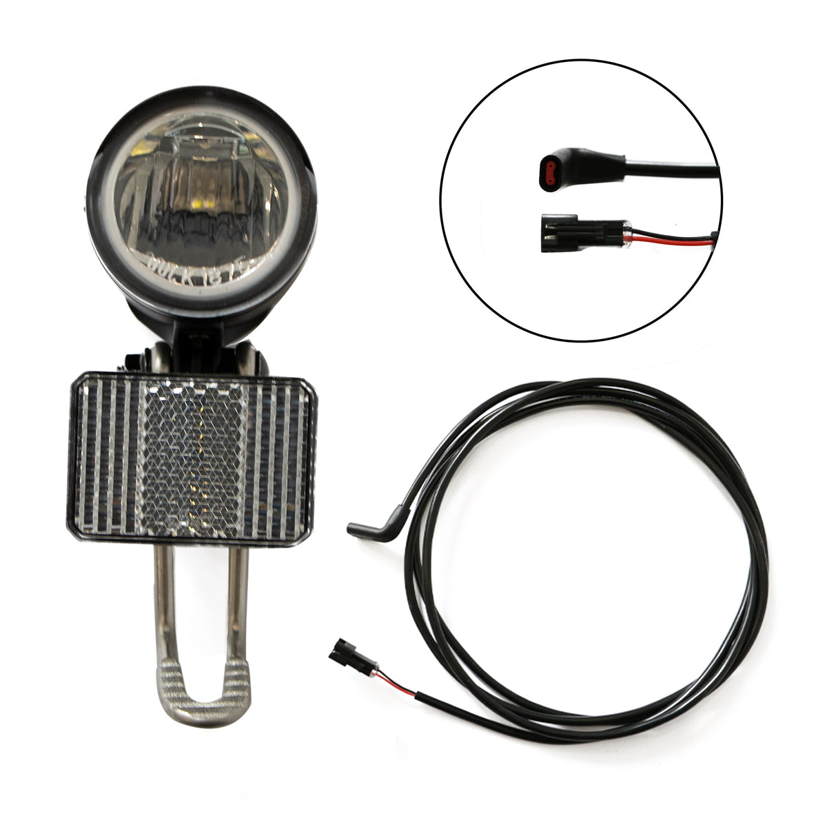 EUNORAU Front Light for Eunorau Ebikes - Ridoza