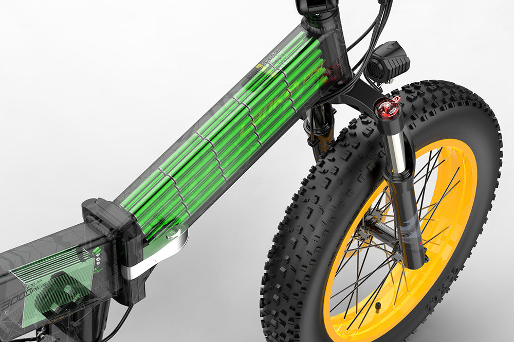 Lithium Battery / Li-ion Battery Special For LANKELEISI Electric Bicycle - Ridoza