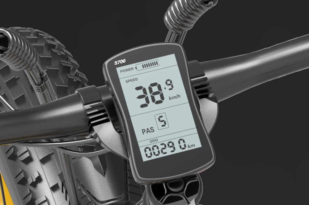 S700/S866/s600 Multifunctional LCD Display Accessory for LANKELEISI Electric Bike - Ridoza