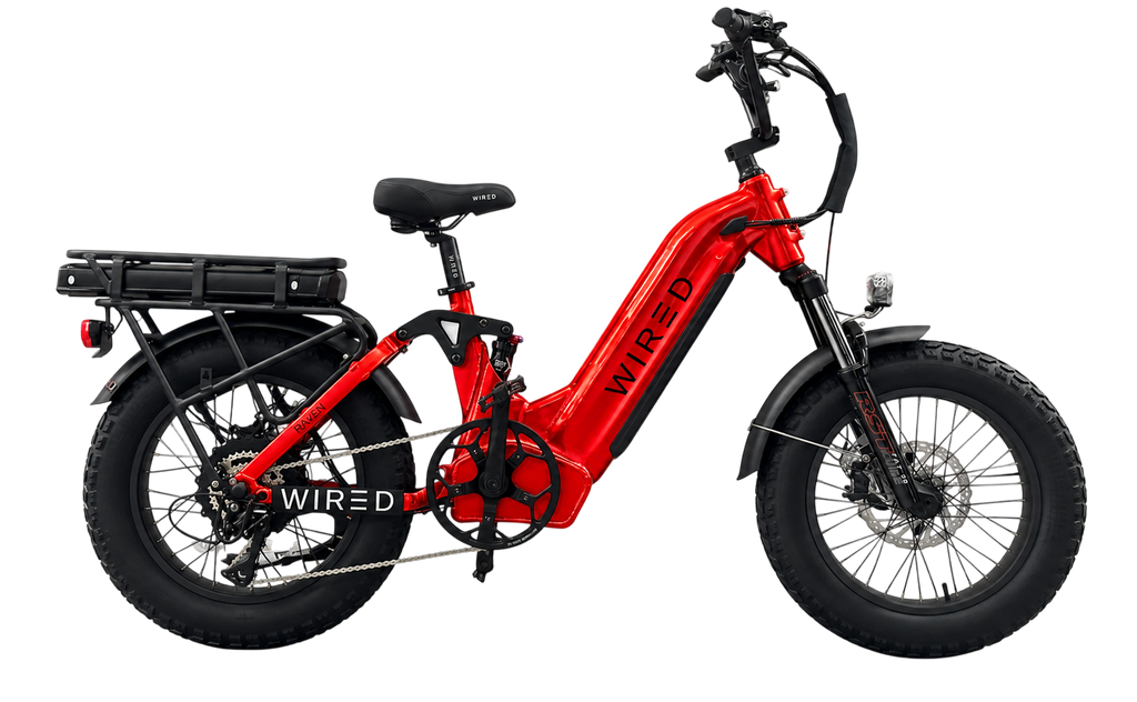 WIRED Raven Compact Full-Suspension E-Bike