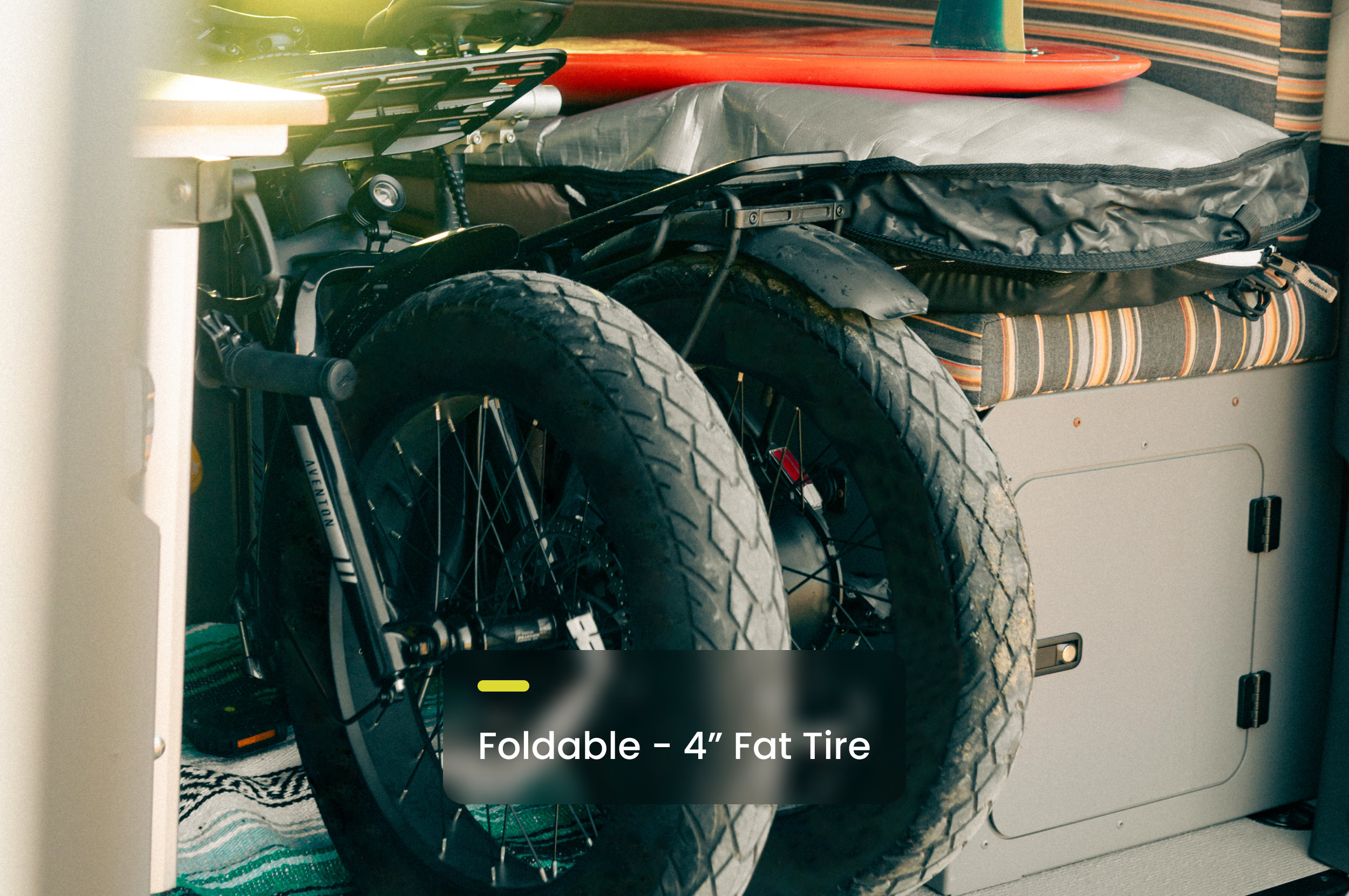 Aventon Sinch 2.5 Folding Fat-Tire E-Bike