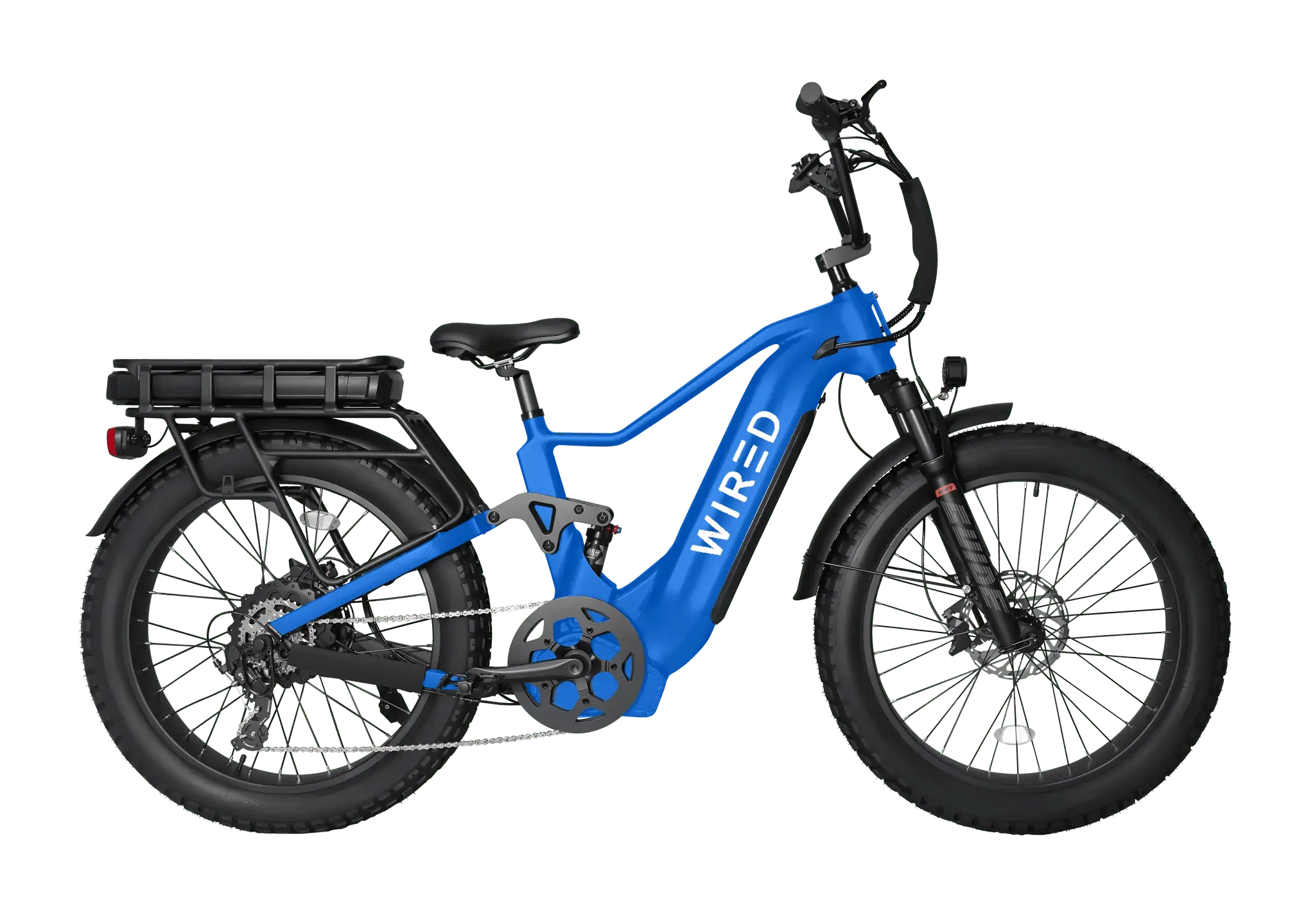 WIRED Warrior Full-Suspension Electric Bike