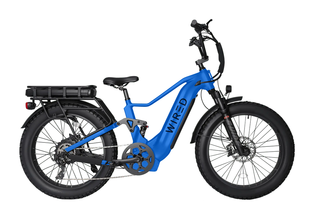 WIRED Warrior Full-Suspension Electric Bike