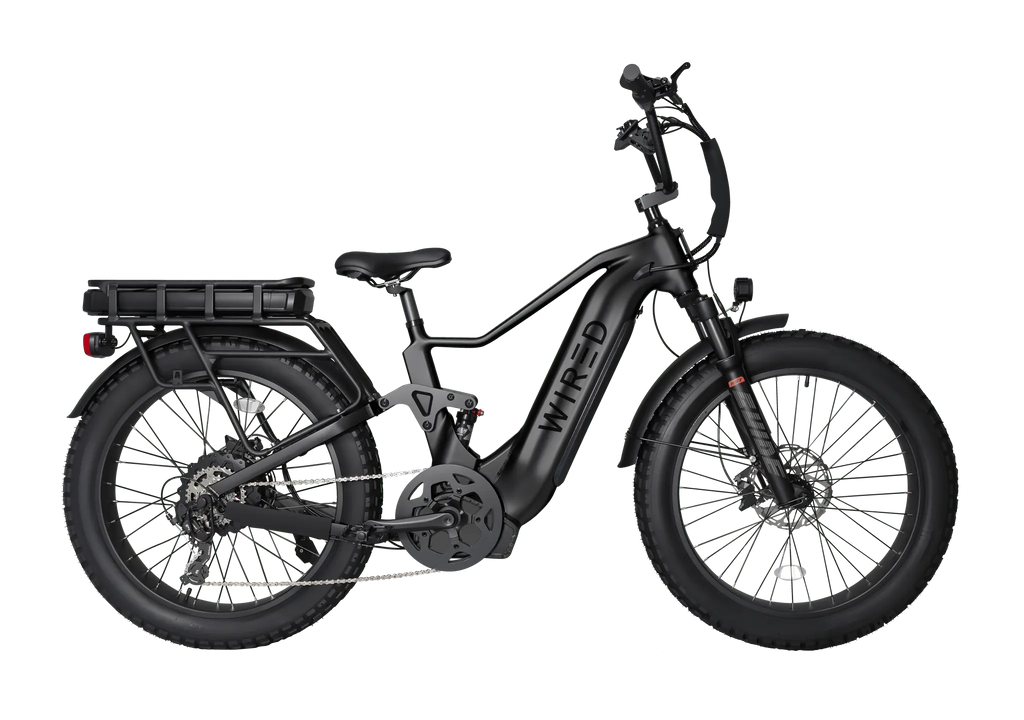 WIRED Warrior Full-Suspension Electric Bike