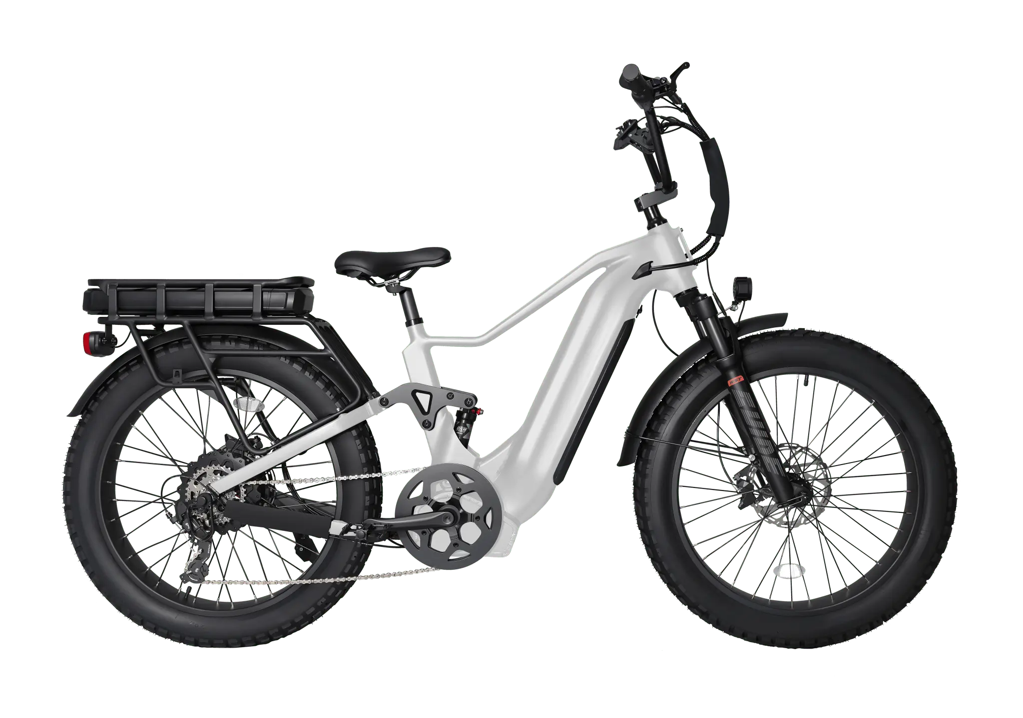 WIRED Warrior Full-Suspension Electric Bike