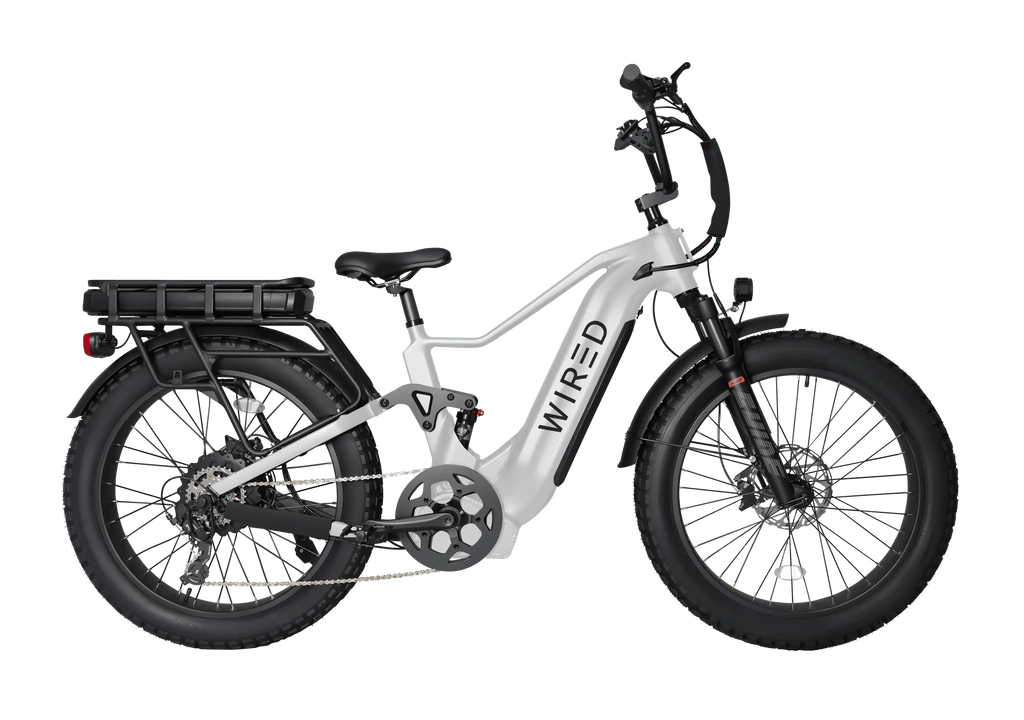 WIRED Warrior Full-Suspension Electric Bike