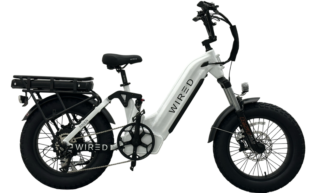 WIRED Raven Compact Full-Suspension E-Bike